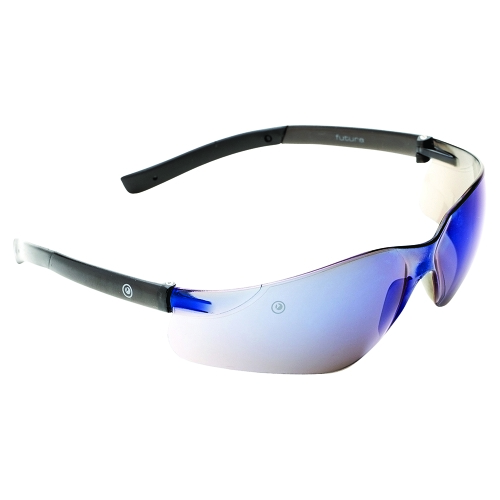 PRO SAFETY GLASSES FUTURA BLUE MIRROR